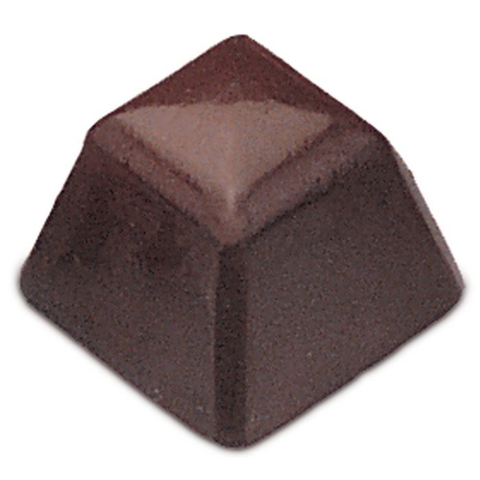 JB Prince Pyramid Design Chocolate Mold - 32 Forms
