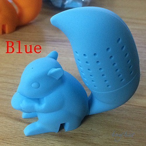 1 Piece Cute Squirrel Shape Tea Infuser Loose Leaf Strainer Bag Mug ...