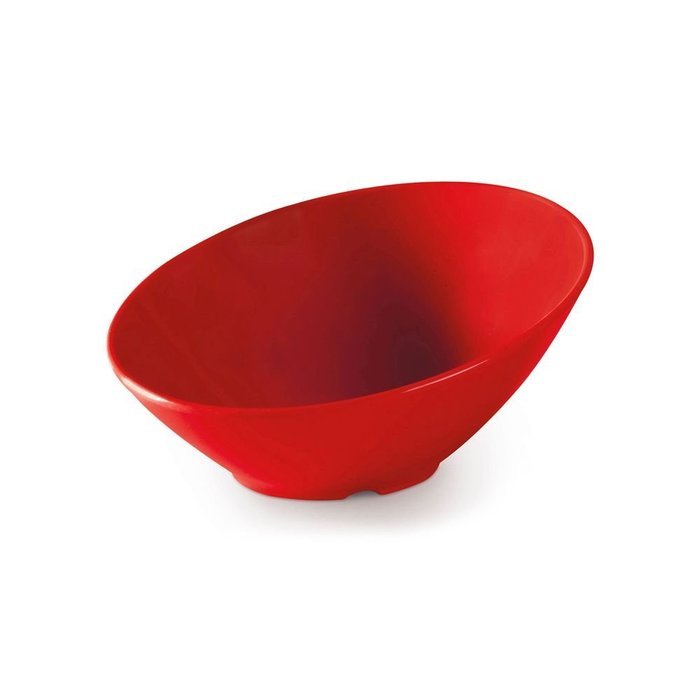 G.E.T. B-789-W San Michele White Melamine Cascading 36 Oz Bowl N2