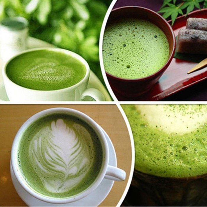 UEETEK 100 Bristles Pondate Chasen Bamboo Matcha Tea Whisk for Preparing Matcha N2