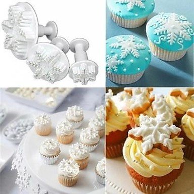 Y&XL&H Snow Spring Die Fondant Tool Fondant Mould N4