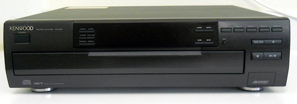 Kenwood CD-203 Multiple CD Player Changer w/ 5 Disc Changer N4