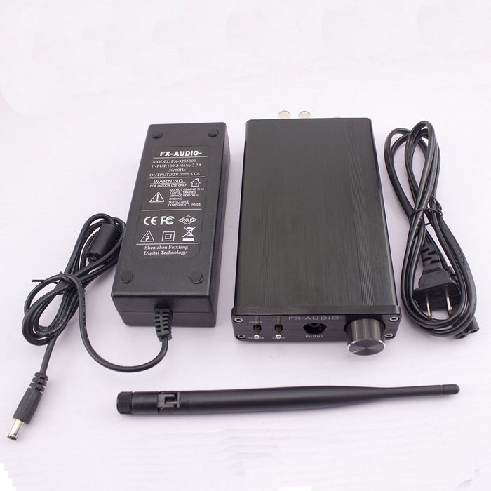 FEIXIANG FX1602S Mini 160W x 2 Hi-Fi Bluetooth Digital Amplifier - Black N3