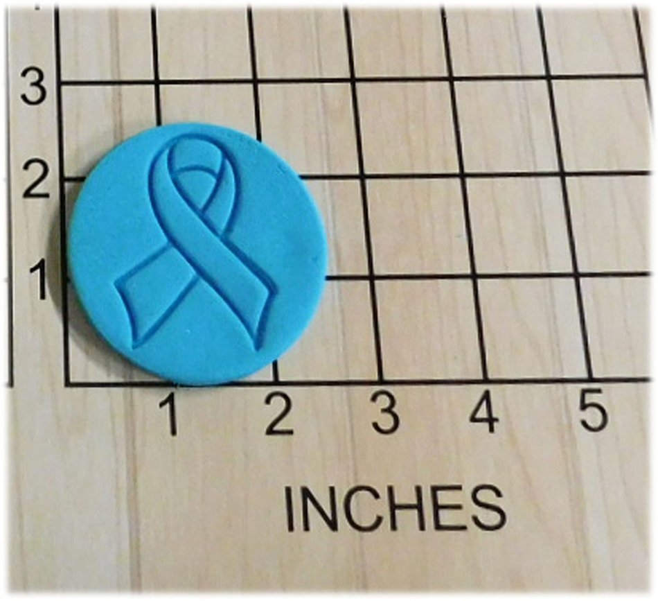 Awareness Ribbon Shape Fondant Cookie Cutter and Stamp #1070 N2