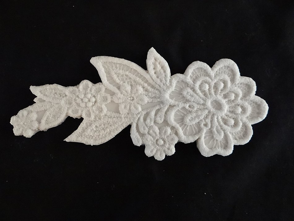 Lace Flowers Medallion Mold by CK N2
