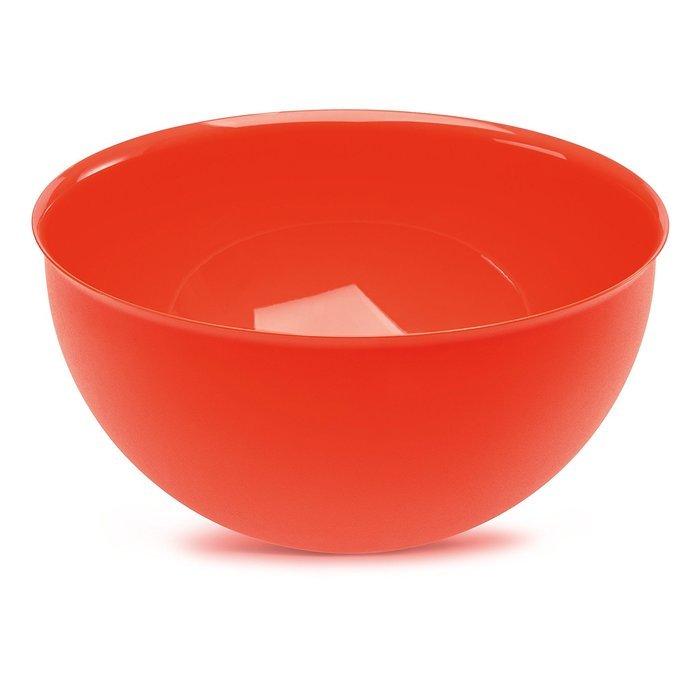 koziol PALSBY L large Bowl 280 mm/11 in / 5 l/170 fl.oz., tangerine red