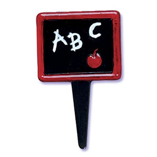 Oasis Supply Cupcake/Cake Decorating Blackboard Puffy Picks, 2 1/2-Inch, 12-Pack
