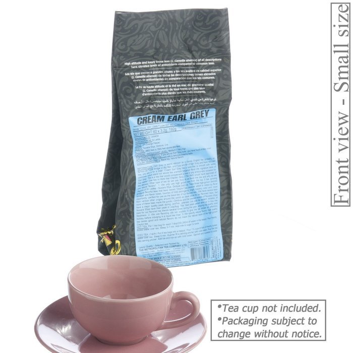 Metropolitan Tea 60 Count Classic Teabags, Cream Earl Grey N2