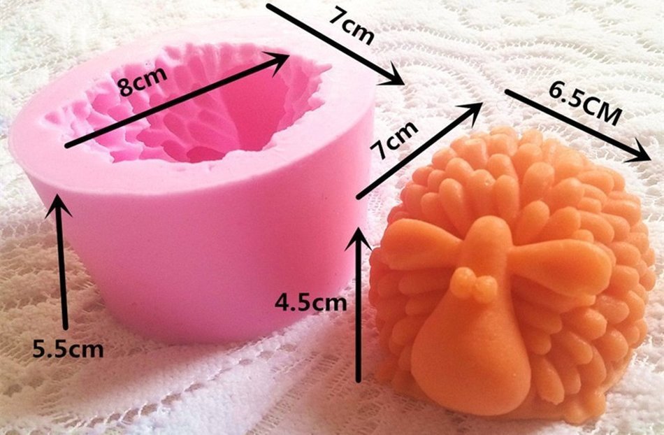 Children's ability to exercise, plasticine shape Office School Educational DIY Craft Silicone Fondant Mold Silicone... N41