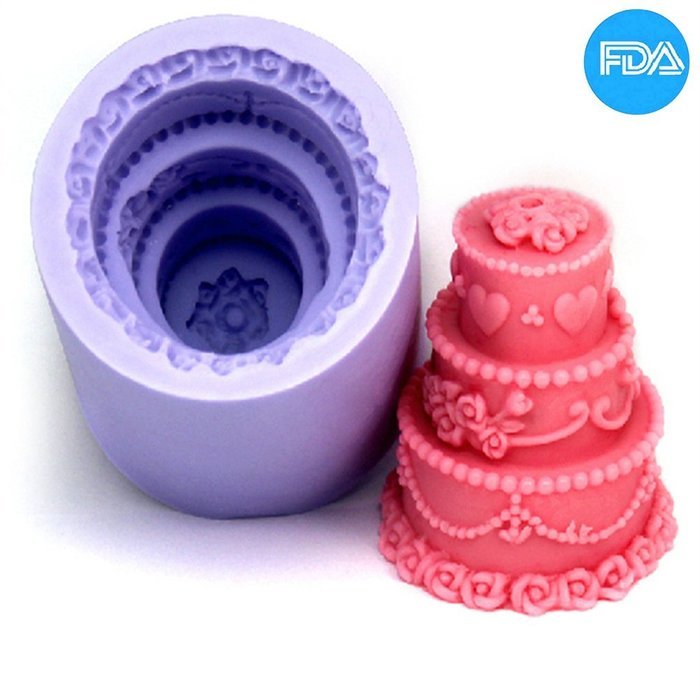 Children's ability to exercise, plasticine shape Office School Educational DIY Craft Silicone Fondant Mold Silicone... N43