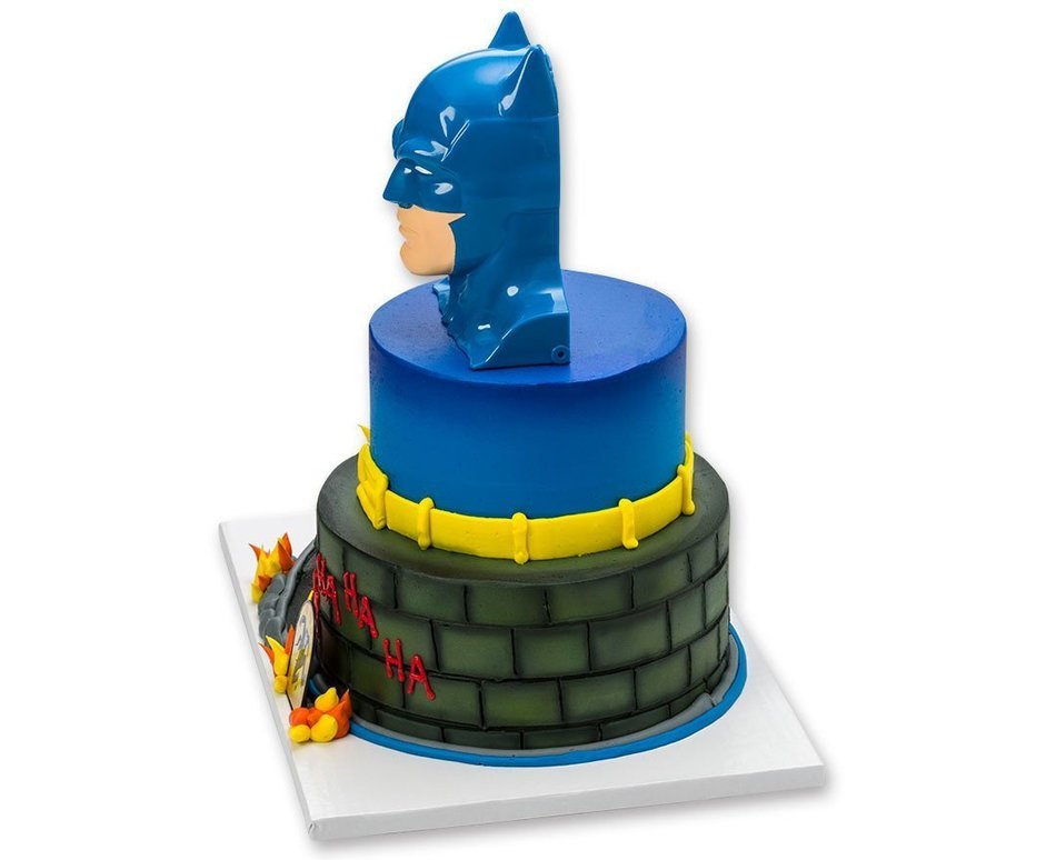 Batman To the Rescue Cake Topper Decorating Set N4