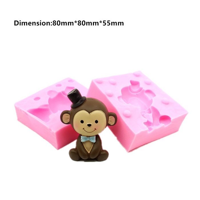 Children's ability to exercise, plasticine shape Office School Educational DIY Craft Silicone Fondant Mold Silicone... N61