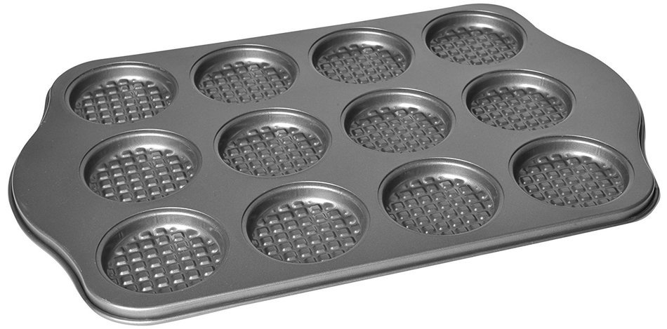 Chloe's Kitchen 203-177 12-Cavity Whoopie Pie Pan, Non-Stick