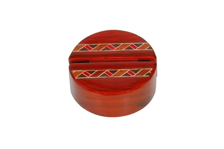 VinoStrumenti Padauk Wood with Horizon Lamination Pinch Action Wine Bottle Foil Cutter N4
