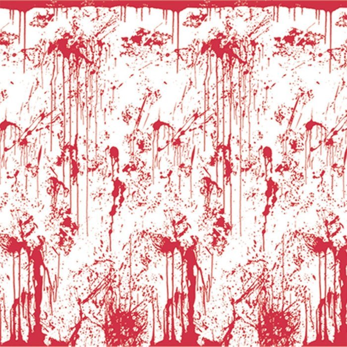 The Beistle Company Bloody Wall Backdrop Multicoloured One Size