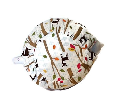 Teapot Cozy with Brown Deer and Trees on white for a 5-8 cup teapot #329 N5