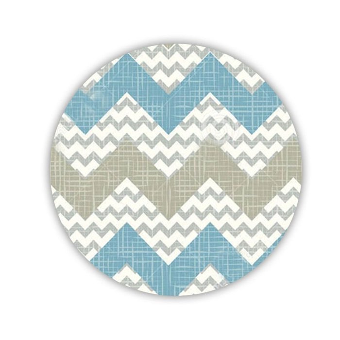 Generic Cup Coaster In Fashion Print Chevron 2 Mdf N6