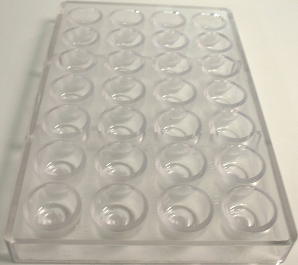 Martellato Polycarbonate Chocolate Mold, Cherry Cordial N34