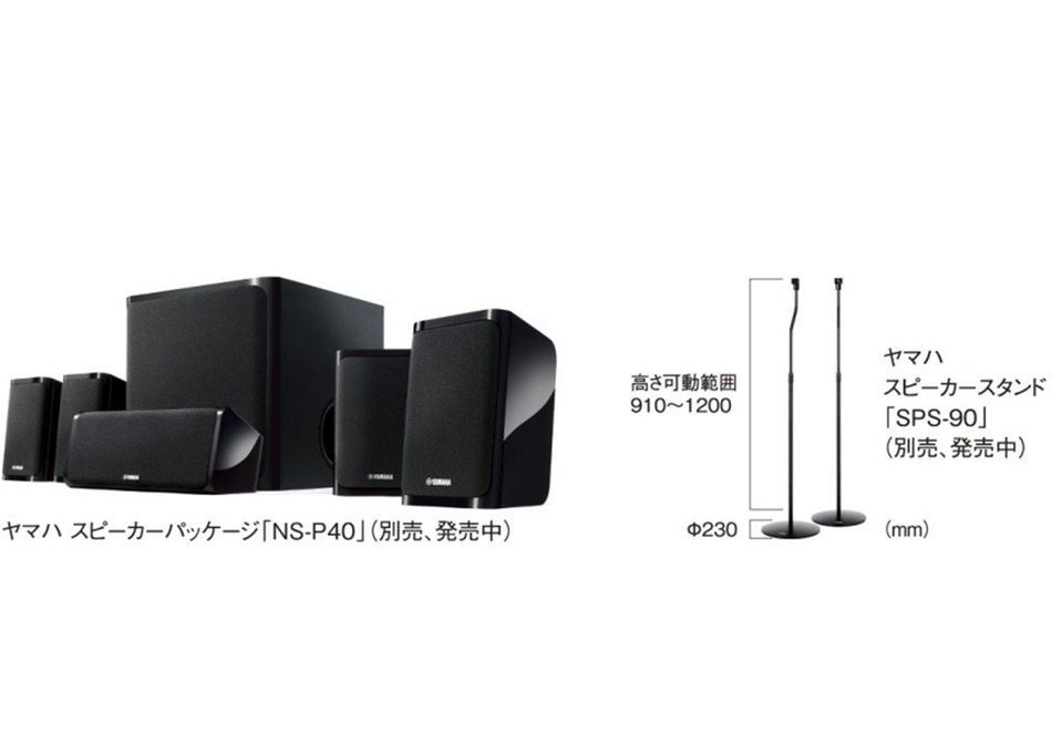 YAMAHA HTR-3067 (B) AV receiver 5.1ch / 4K Ultra HD corresponding black N2