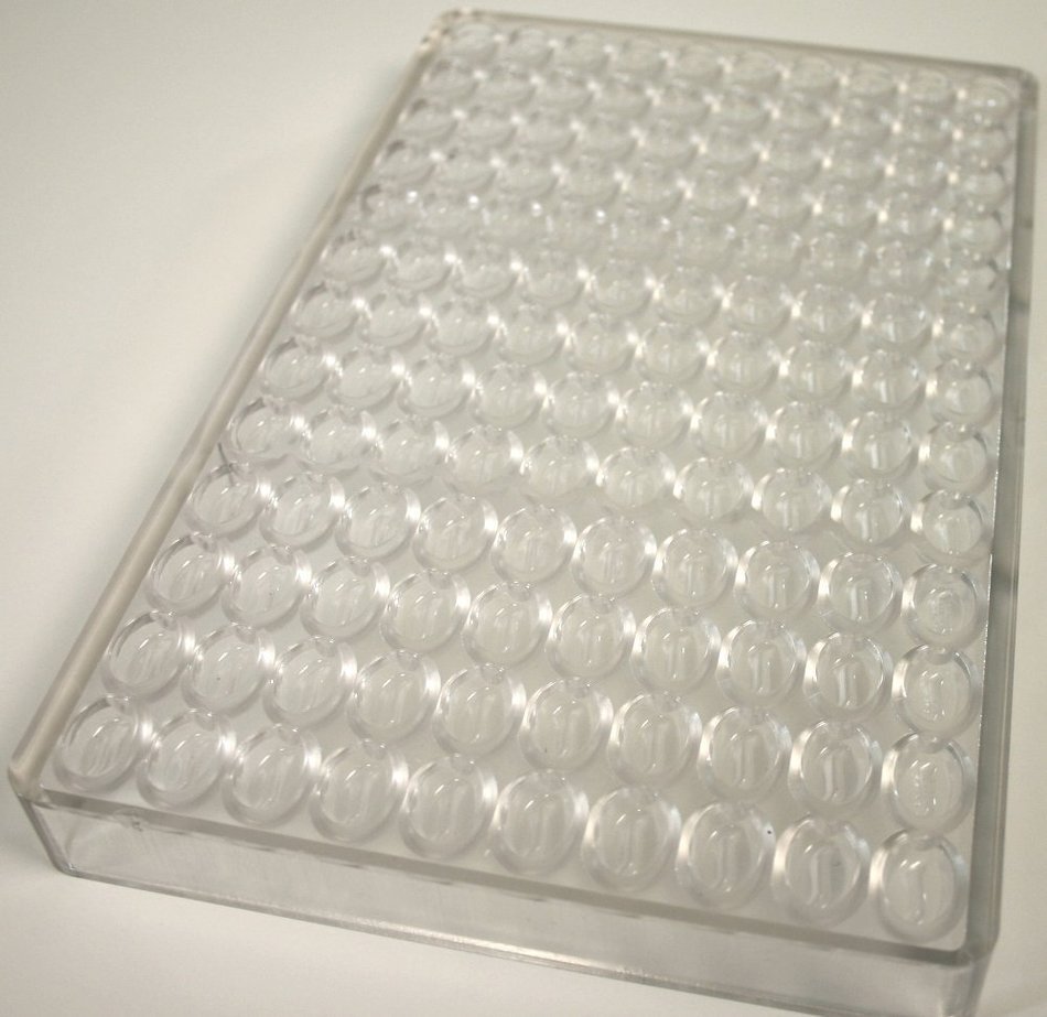 Martellato Polycarbonate Chocolate Mold, Cherry Cordial N43
