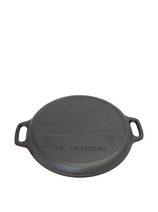 Old Mountain 10171 Pre Seasoned Pizza Pan, 13-1/2-Inch