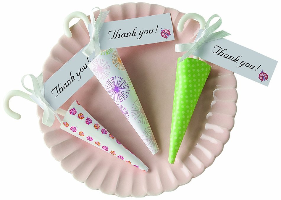 Wilton 1004-3344 12-Pack Umbrella Favor Kit