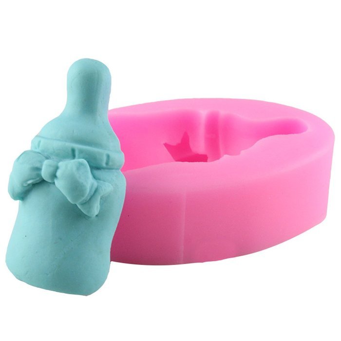 Feeding Bottle Cake Candy Chocolate Fondant Polymer Clay Baking Molds N6