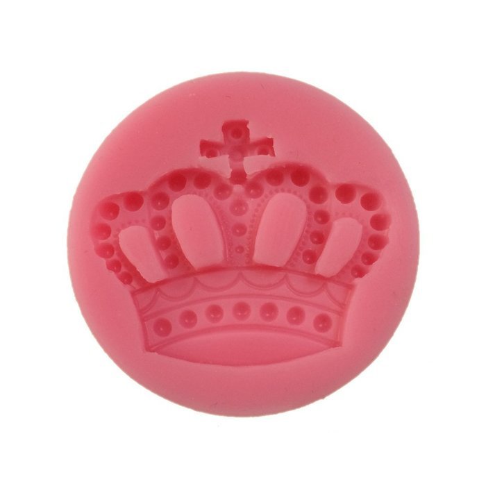 Yunko King Crown Sugarcraft Mold Silicone Cupcake Decoration Fondant Candy Mold N2