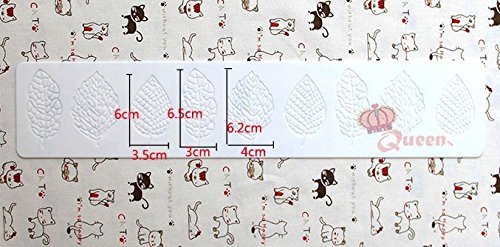 Anyana Vintage 3D Silicone Fondant Cake Mould Mold Mat Edible Sugar Leaf Mat Pastry Gum Pastry Tool Kitchen Tool... N2