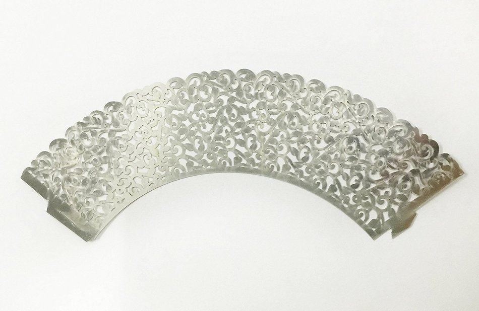 HUAL Cupcake Wrappers 50Filigree Artistic Bake Cake Paper Cups Little Vine Lace Laser Cut Liner Baking Cup Muffin... N11