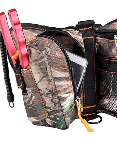SB@Camouflage Waterproof Nylon Bum Bag for Hunting/Fishing/Camping Hiking N5