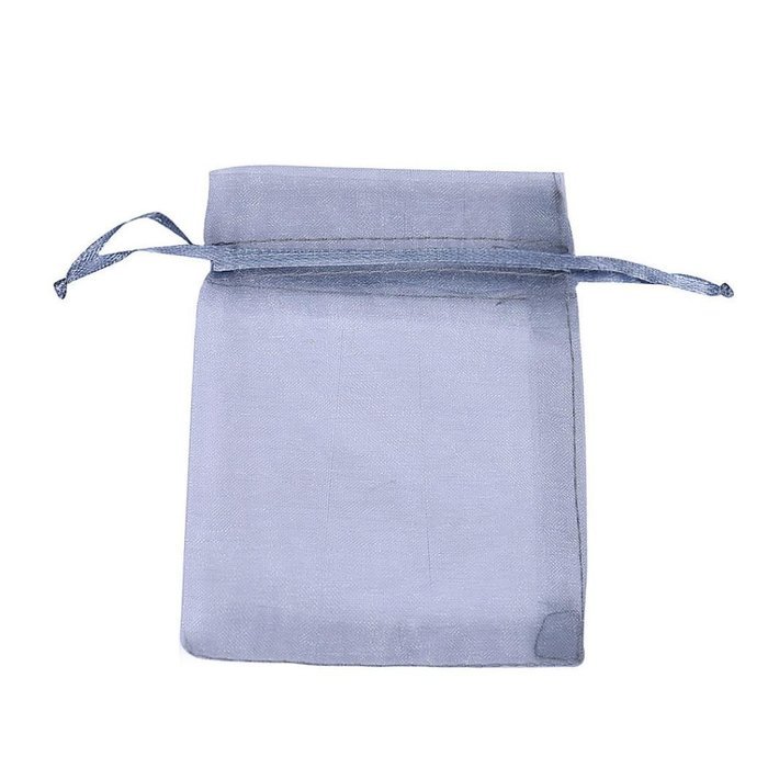 Candy Bag DZT1968 100pcs Organza Wedding Party Decoration Gift Candy Sheer Bags Pouches (Orange) N31