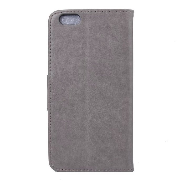 iPhone 7 Plus Case,iPhone 7 Plus Case(5.5") -Aroko Wallet Embossed Flower PU Leather Case with Card Holders &... N13