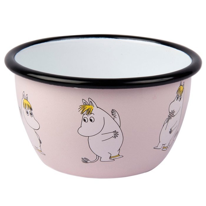 Moomin Snork Maiden Muurla Enamel Bowl N2