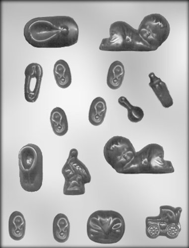 CK Products Small Baby Shower Assortment Chocolate Mold