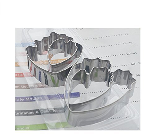 Anyana Peony Stainless Steel Decorating Tool Birthday Cake Mould Fondant Mold Cake Decorating Pastry Gum Pastry... N3