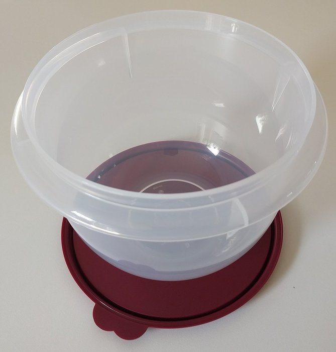 Tupperware Small Mixing Bowl in Bordeaux
