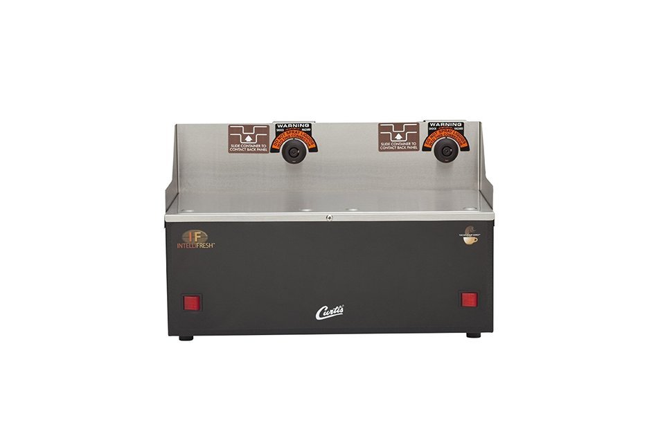 Wilbur curtis gemini intellifresh warmer stand twin commercial