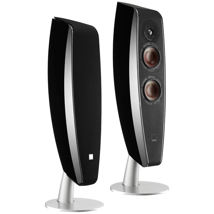 DALI - FAZON F5 - High Performance Floorstanding Speakers (Pair, Black High Gloss) N4