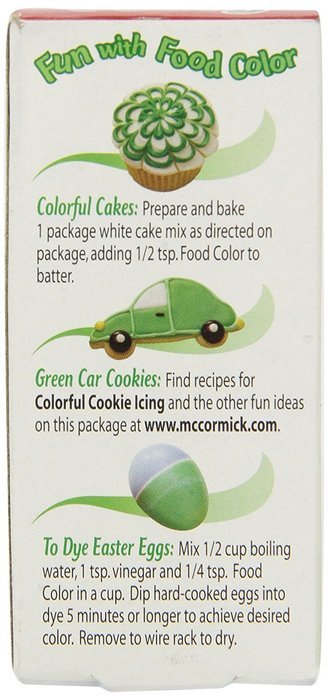 McCormick Food Color, Green, 1 fl oz