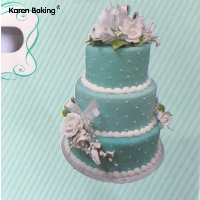 Fondant Cake Sugarcraft Tool Rose Flower Shape Decorating Cookie Cutter Baking Tools-A299 N2