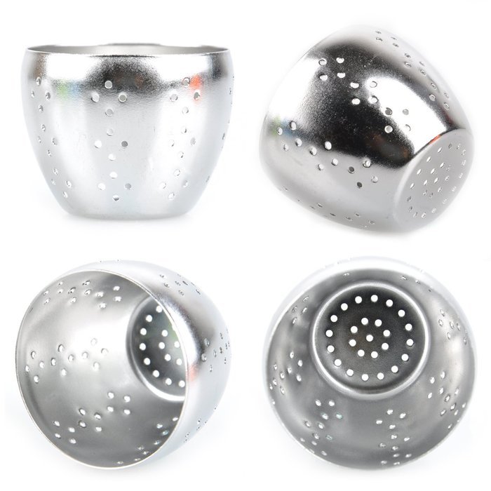 UCEC New Silicone & Stainless Steel Leaf Tea Strainer Colander Infuser Ball Spice Filter (green) N4