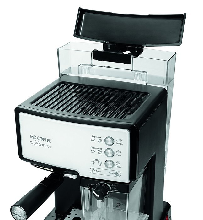 Mr. Coffee ECMP1000 Caf&eacute; Barista Premium Espresso/Cappuccino System, Silver N8