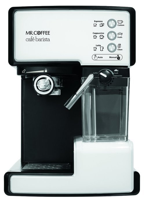 Mr. Coffee ECMP1000 Caf&eacute; Barista Premium Espresso/Cappuccino System, Silver N9