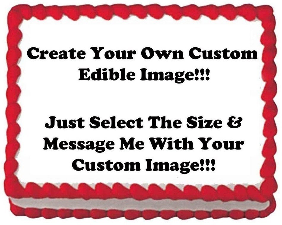 Customize Your Edible Frosting Sheet