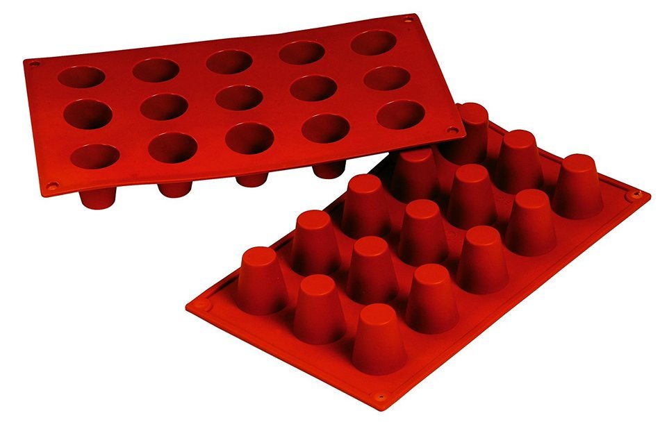Fat Daddio's Silicone Bakeware Dariole/Baba, 1 Ounce