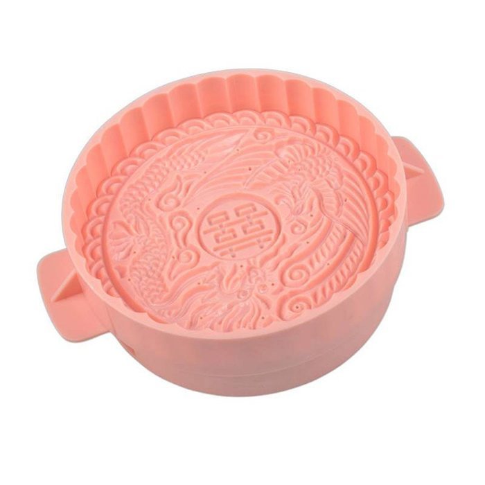 Moon Cake Mold, Resizable Plastic Manual Moon Cake Mold 1Kg N2