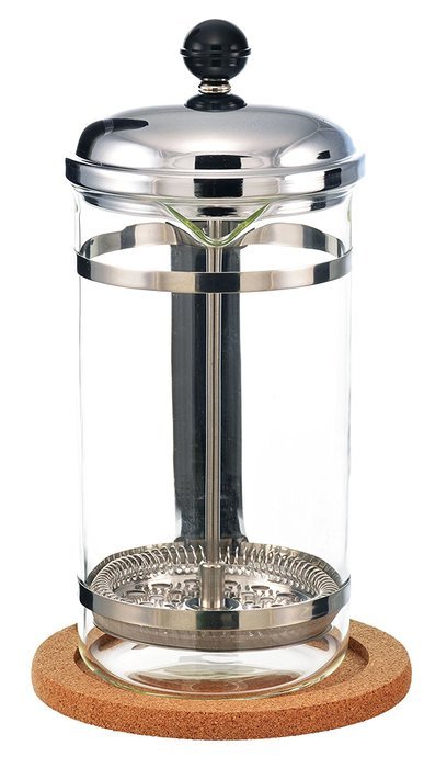 GROSCHE Denver French Press with Pyrex France Glass Beaker and anti-slip cork base 1500 ml. INCLUDES 1 REPLACEMENT... N3