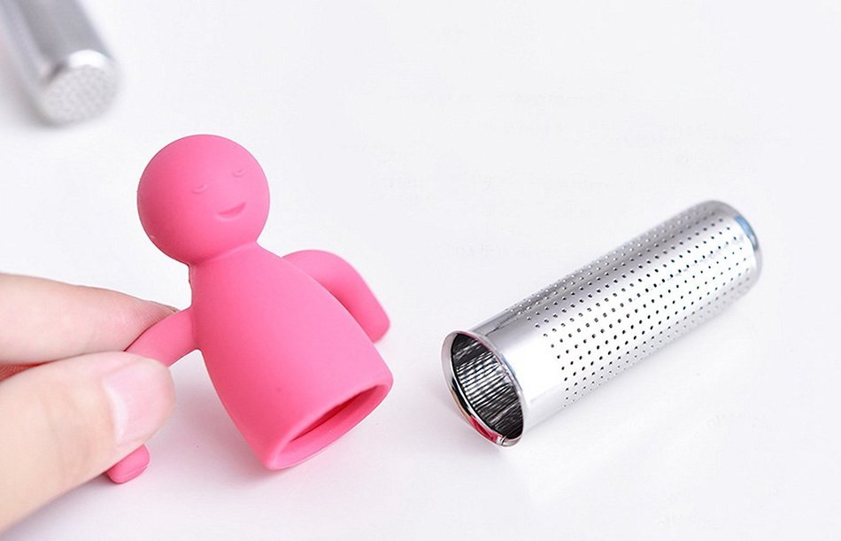 Creativity 100% Food Grade Silicone Stainless Steel Quality Tea Infuser - Shark Lemon Robot and Many Different... N6