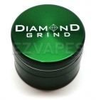 Diamond Grind 4 Piece Aluminum Herb Grinder Forest Green Medium 56mm by Diamond Grind